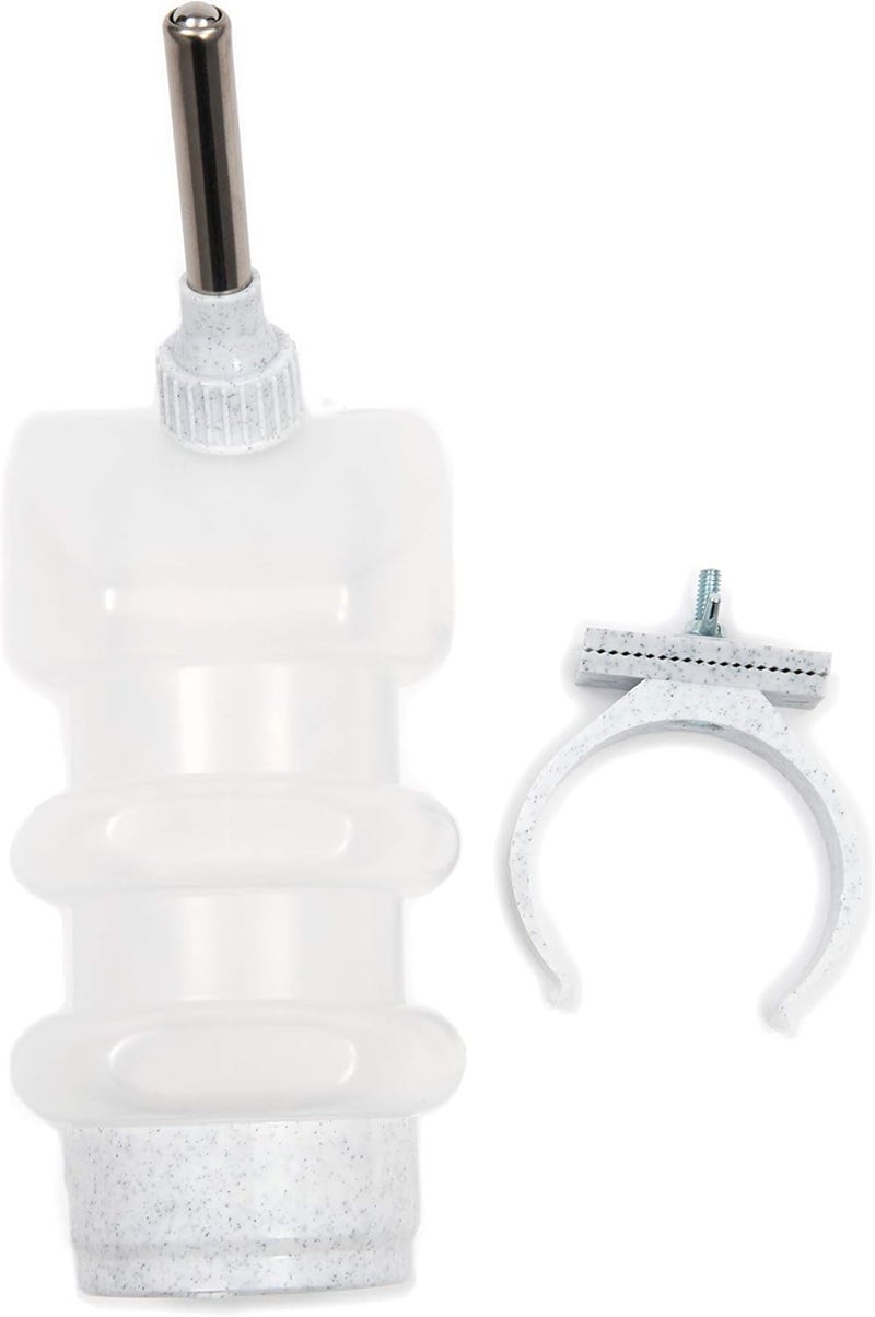 Lixit Top Fill No-Drip Water Bottle for Dogs - 44 FL Oz (1.3L), White - Image 3