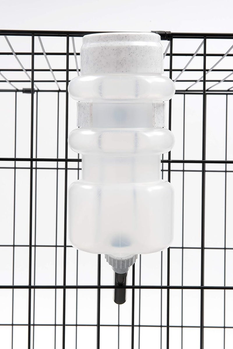 Lixit Top Fill No-Drip Water Bottle for Dogs - 44 FL Oz (1.3L), White - Image 4