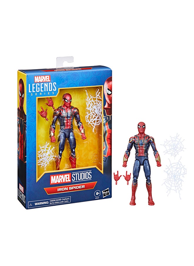 SPIDERMAN - Legends Series Iron Spider, Avengers: Endgame Collectible 6 Inch Spider-Man Action Figure - Image 1