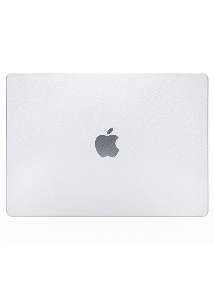 crystal line Case for new macbook pro 13" - A1706/A1708/A2159/A1989/A2251/A2289/A2338 , Hard Shell Case - Clear  - Image 1
