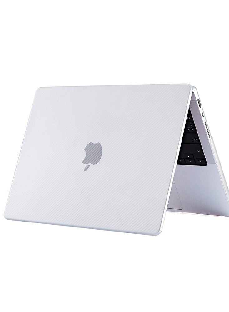 crystal line Case for new macbook pro 13" - A1706/A1708/A2159/A1989/A2251/A2289/A2338 , Hard Shell Case - Clear  - Image 2