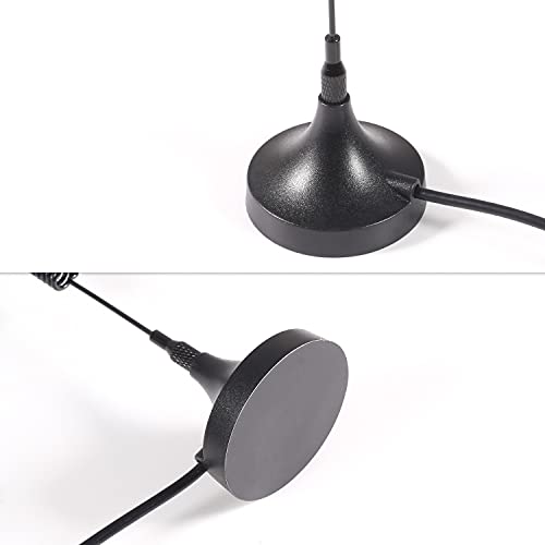 ACEIRMC 2pcs Universal Car Stereo Antenna - FM AM Radio Antenna with Magnetic Base for Vehicle, Truck, SUV, RV, Marine, Boat, Stereo Audio Radio Head Unit - Image 4