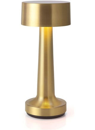 Touch Sensor Table Lamp Portable Cordless LED Desk Light with Rechargeable Battery Soft Night Light for Bedroom Bedside Reading Dining or Restaurant Use, Gold Color Metal Body - pzsku/Z6AF2DC03127F08F609E7Z/45/1747941670/46d3edb5-9696-46d6-8642-7675f5b87635