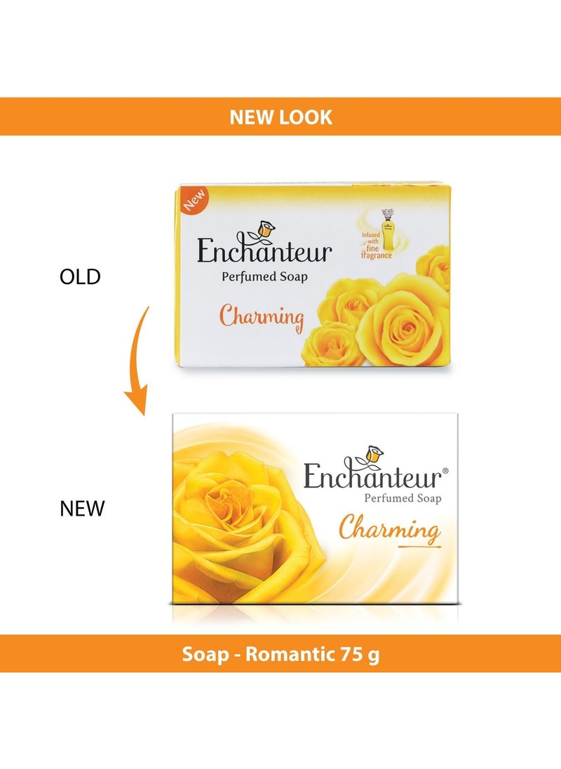 Enchanteur - 3 Pieces of Perfumed Soap Charming 3*125 g - Image 1