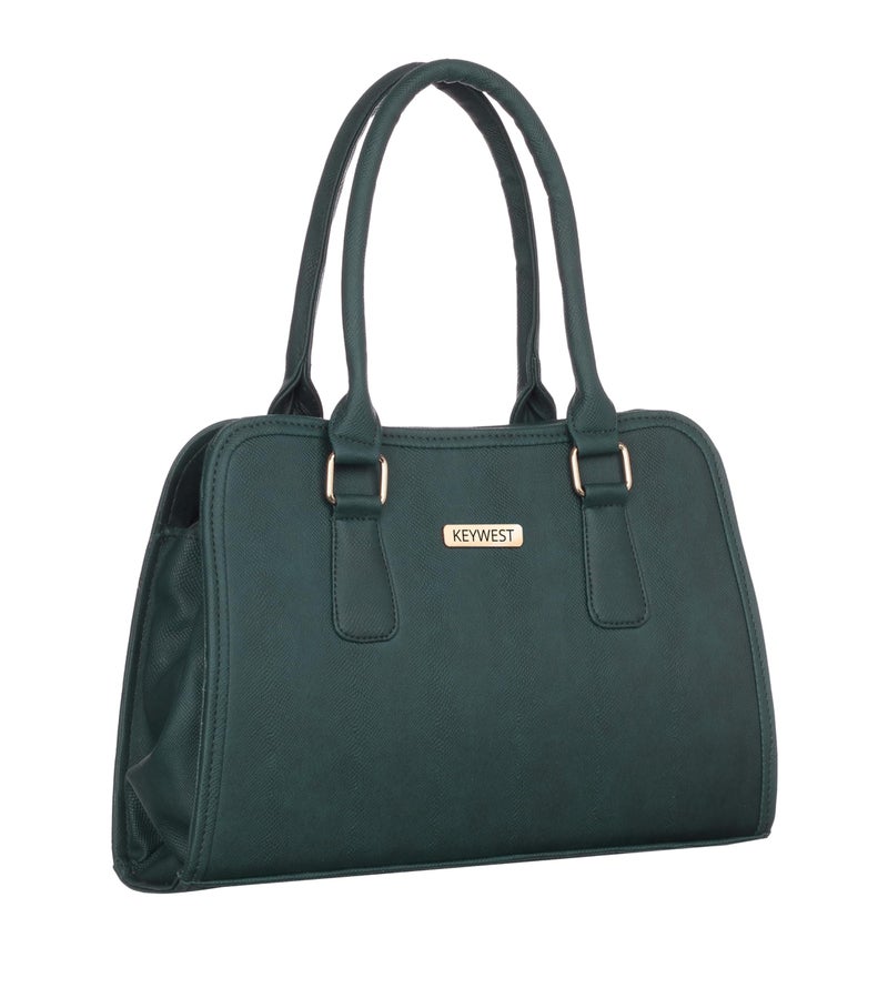 Keywest Women's Valentino Satchel Tote Handbag for Women | Ladies purse | Stylish Shoulder Bag | Gift For Woman | Green - Image 3