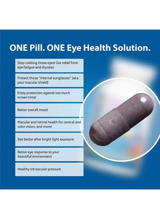 DRWHITAKER - Dr. Whitaker's Vision Essentials Ultra with Lutein | Comprehensive Support with Just One Daily Pill for Macula & Retina Health, Eye Strain, Ocular Pressure, Digital Eye Fatigue, Mood Support and More - Image 1
