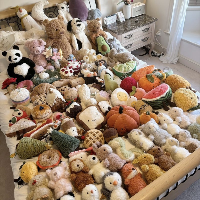 Jellycat Style Plush Animals Valentine's Day Wedding Throw Dolls - Image 1