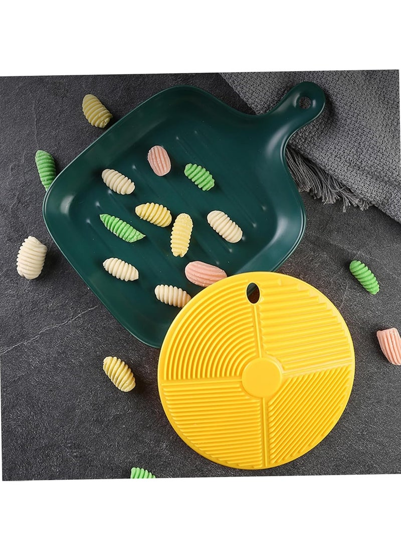CMGTYYD 2Pcs Pasta Board 5.91 In Mess-Free Quick Easy Multifunctional Kitchen Pasta Making Tools For Gnocchi,Pasta Maker  - Image 3