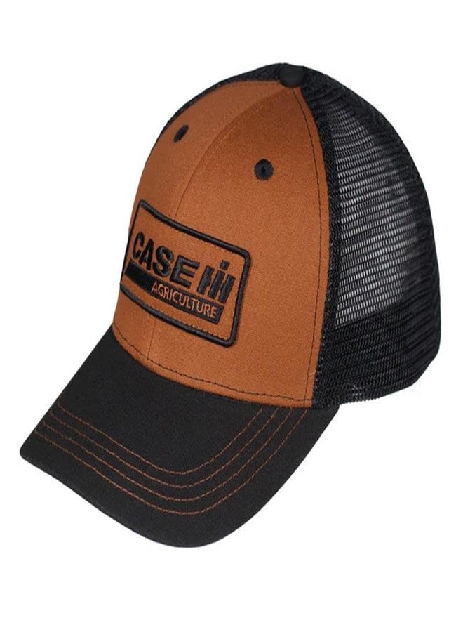 Case IH Duck Canvas Mesh Back Tucker Hat with Classic Logo Patch A4224 - Image 1