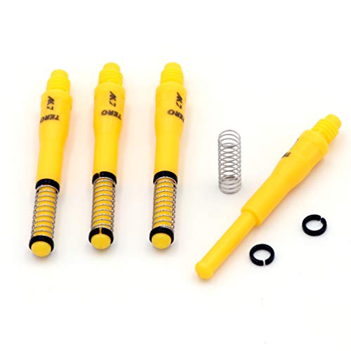 CUESOUL 4 pcs TERO AK7 Dart Shafts Built-in Spring Telescopic for Steel Tip Darts and Soft Tip Darts - Image 1