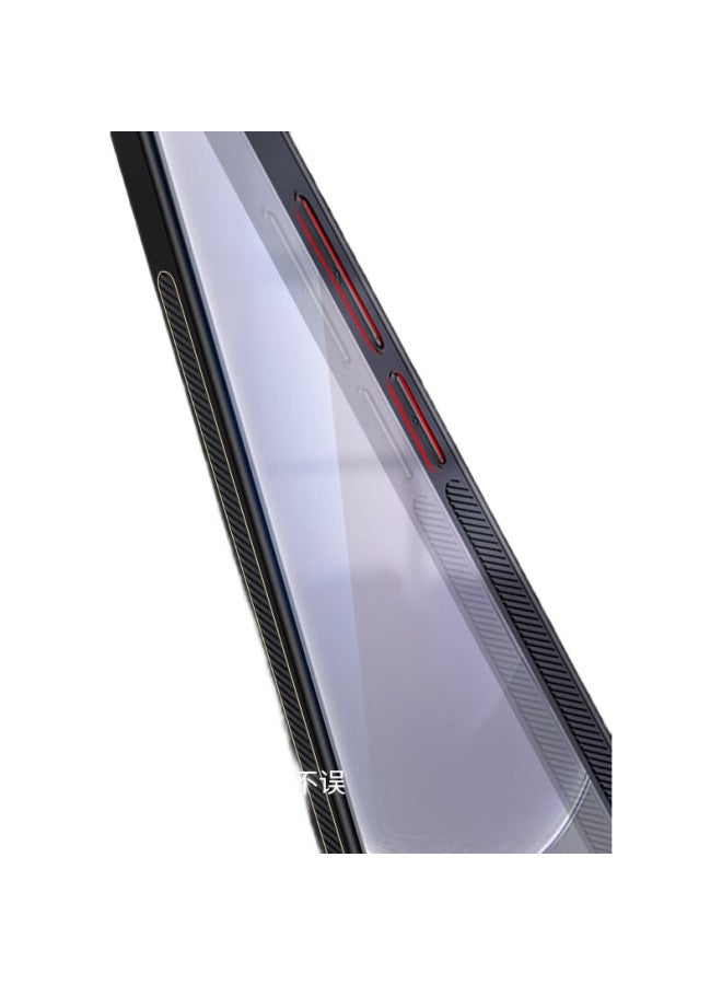 Shangsu, Suitable For Vivox90 Phone Case, Vivo X90 Protective Cover, Shockproof, Full Lens Protection, Soft Shell, Simple Luxury, Lambskin Silicone Outer Case, For Women And Men, Leather Case, Black - Image 1