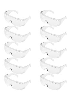 NIBEMINENT unisex 10-Piece Adjustable Anti-Fog Protective Safety Goggles  - Image 1