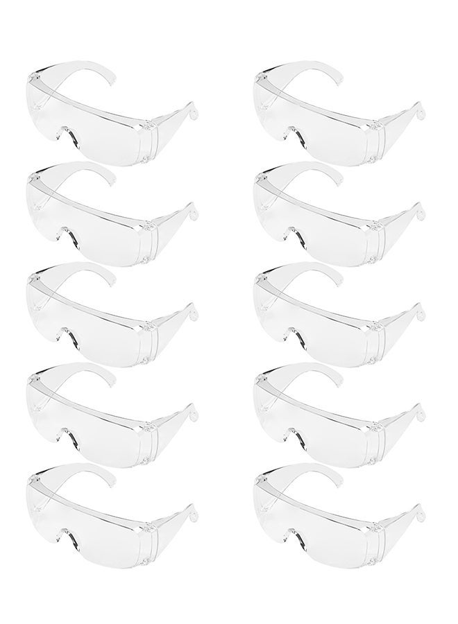 NIBEMINENT unisex 10-Piece Adjustable Anti-Fog Protective Safety Goggles  - Image 1