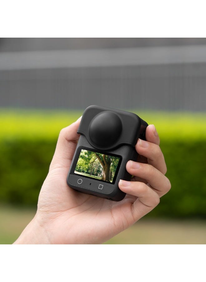 Lens Cap for DJI Osmo 360 Lens Protective Cover Guard Silicone Protector Anti-Dust Anti-Scratch Fall Resistant Protection Sport Camera Accessories - Image 5