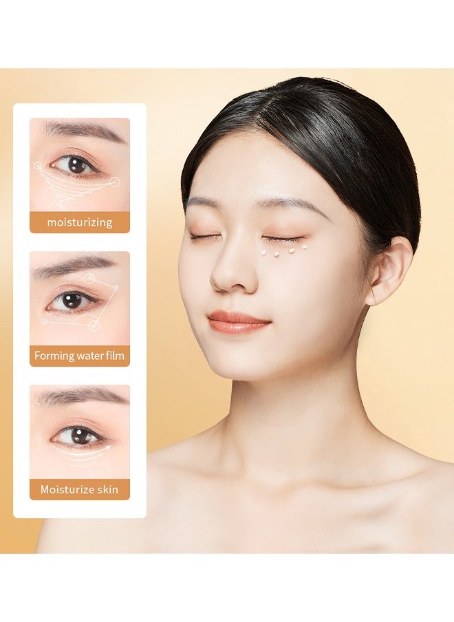 SADOER - Snail Essence Moisturize Eye Cream 20G, Anti Aging, Exquisitely Repair Skin, Moisturize, Fade Eye Lines, Dark Circles And Black Spots, Shrink Pores And Tighten Skin, Moisturizing Eye Serum, Eye Care - Image 1