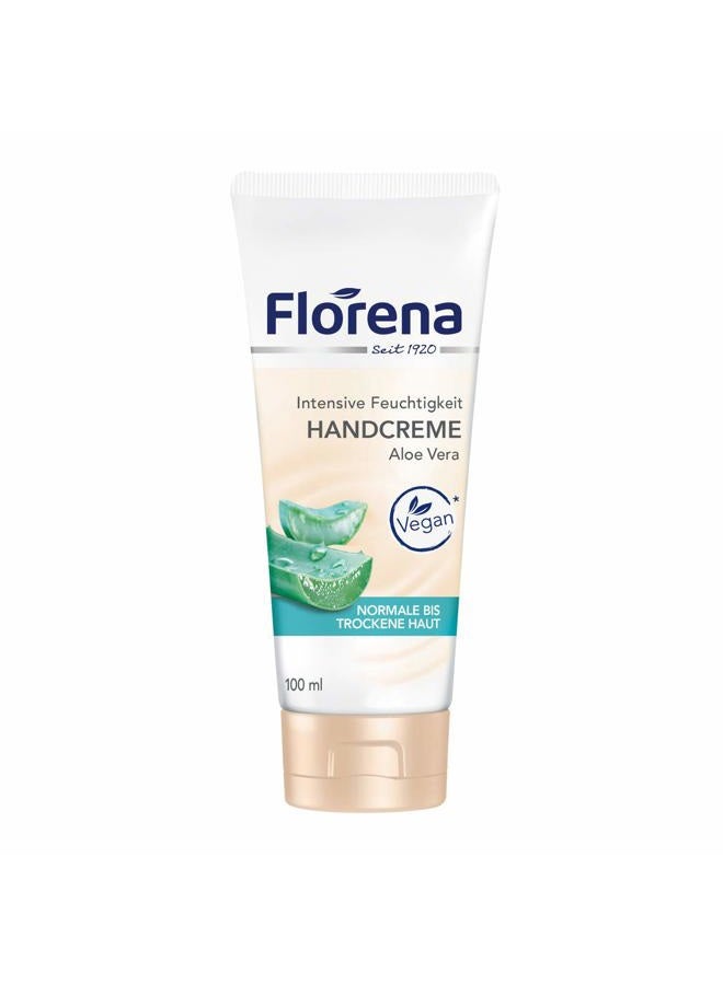 Florena Hand Cream Aloe Vera Vegan 100 ml - Image 1