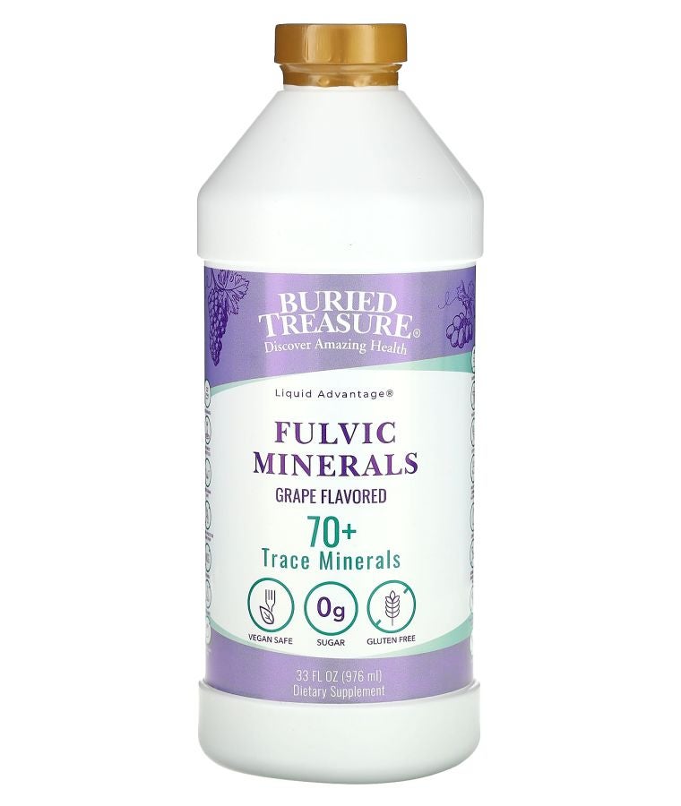 Fulvic Minerals Grape 33 fl oz (976 ml)