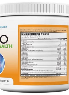 DOCTOR RECOMMENDED SUPPLEMENTS Cardio Heart Health Powder – L-Arginine Supplement 5000mg & L-Citrulline 1000mg, (Pack of 3-16.82 oz / 50.46 oz)  - Image 2