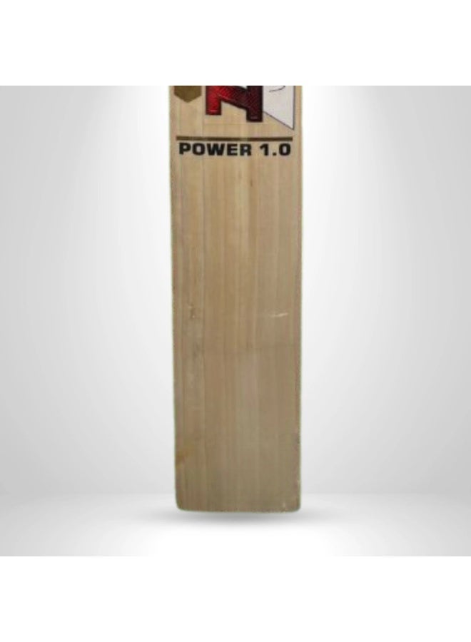 إم آر إف مضرب كريكيت من MRF Power 1.0 – خشب صفصاف إنجليزي – مقاس SH (مقبض قصير) - Image 2