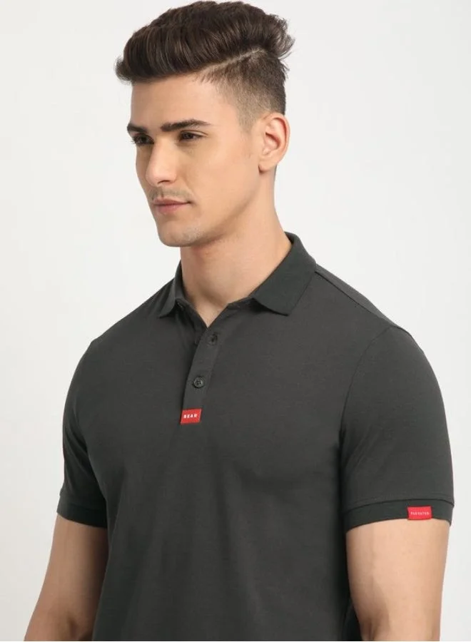 THE BEAR HOUSE  Men's Polo Shirt for Casual & Semi-Formal Wear | Classic Collar Neck T-Shirt | Comfortable, Stylish & Versatile for Office, Travel, Outings & Everyday Use for Men | Best Price UAE