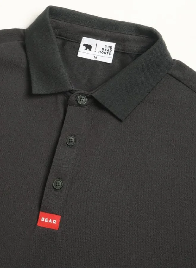 THE BEAR HOUSE  Men's Polo Shirt for Casual & Semi-Formal Wear | Classic Collar Neck T-Shirt | Comfortable, Stylish & Versatile for Office, Travel, Outings & Everyday Use for Men | Best Price UAE