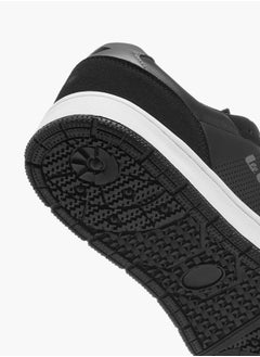 Lee Cooper Men's Perforated Sneakers with Lace-Up Closure  - Image 5
