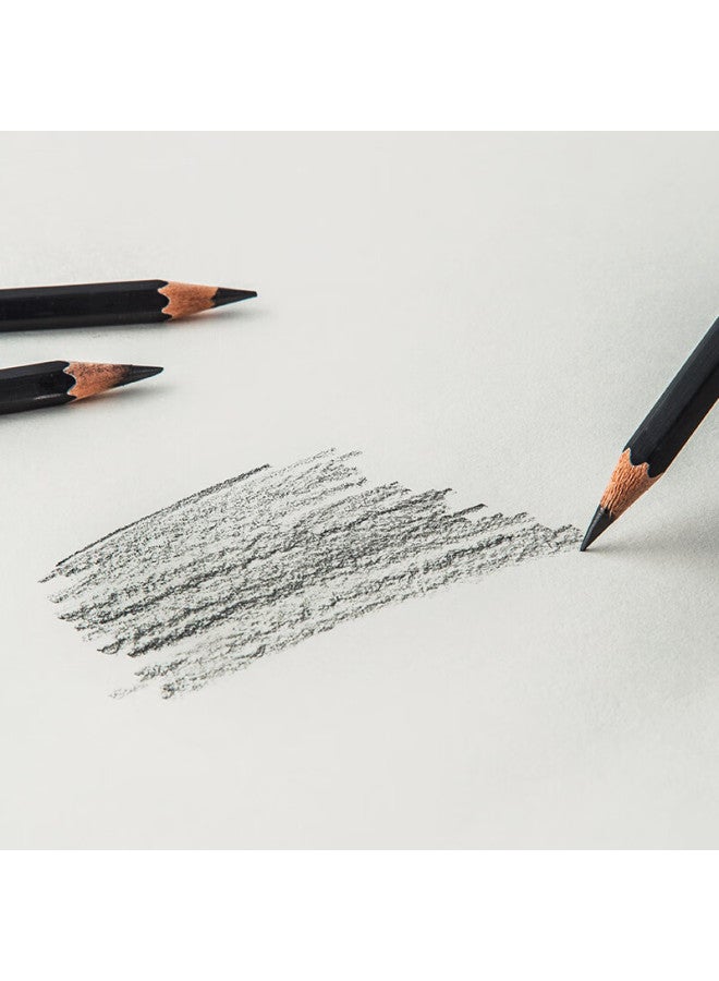 TRANSON Zhongsheng Art Supplies 2k ورق رسم 2k 160 جرام ورق أبيض سميك للرسم الهندسي، ورق مقوى، ورق خربشة سميك، رسم للمبتدئين، قلم ملون، رسم فني، ورق رسم بقلم رصاص، دفتر طالب - Image 2