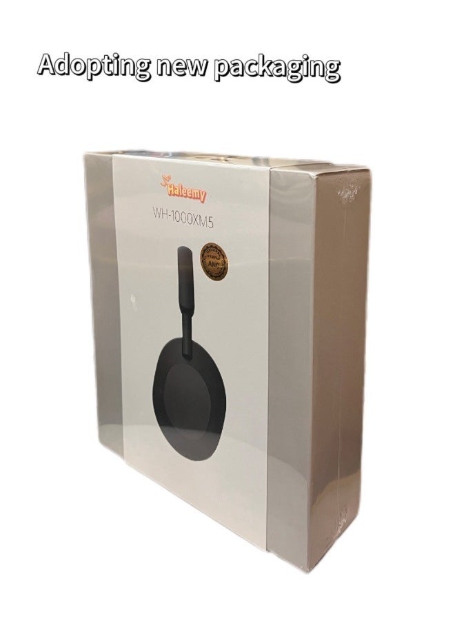 haleemy - For XM5 Wireless Headphones Platinum Silver Same Style - Image 1