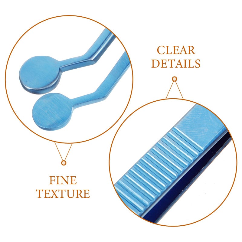 Stainless Steel Eyelid Tweezer and Meibomian Gland Expressor for Eye Massage Dry Eye Treatment - Image 4