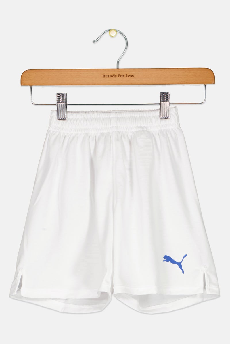 PUMA Kids Boy Sportswear Fit Training Shorts, White - Image 1