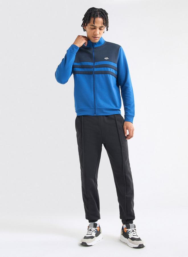 سبلاش فيڤ بنطلون رياضي سادة بقصة عادية وخصر مرن وجيوب - Image 2