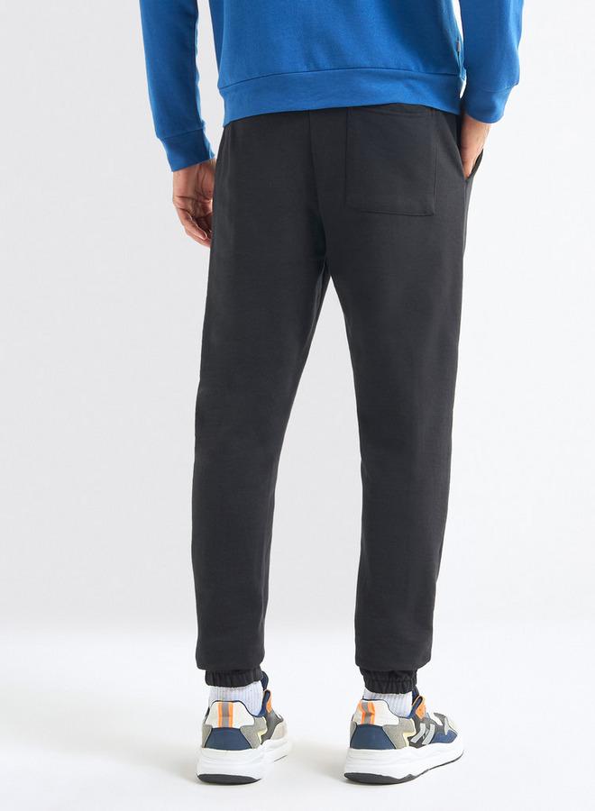 سبلاش فيڤ بنطلون رياضي سادة بقصة عادية وخصر مرن وجيوب - Image 3