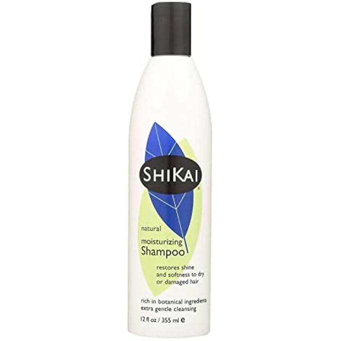 SHIKAI MOISTURIZING SHAMPOO (12 OZ) | EXTRA GENTLE CLEANSING FOR EVERYDAY USE | PLANT BASED, PH-BALANCED FORMULA FOR CLEAN HAIR & SCALP - Image 1