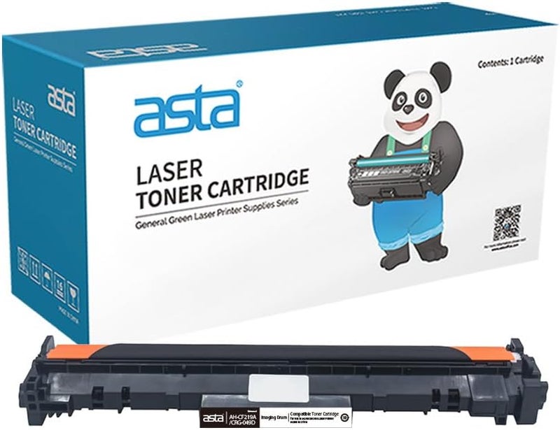 ASTA 19A CF219A وحدة الأسطوانة العالمية CRG-049D متوافقة مع طابعات HP Canon LaserJet Pro M104 MFP M132fW imageCLASS LBP113W MF112 بديل ممتاز C F 219 19 A CRG 049 D - Image 1