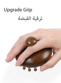 KIIUMI Wooden Scalp Massager with Handle, Massage Brush, Sandalwood Scalp Massager  - Image 5