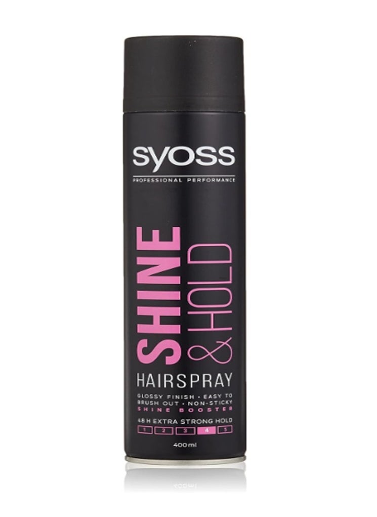 SYOSS Shine And Hold Hairspray 400ml 