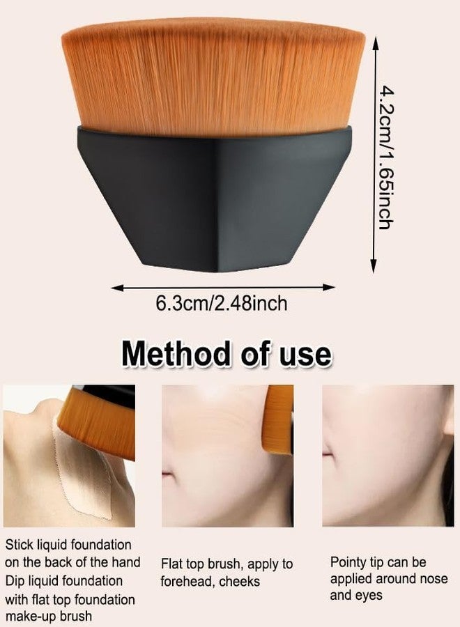 MVM Enterprise 1 Pack Magic Foundation Brush, Portable Exquisite Makeup Brush, with Storage Box, for Mixing Liquid, Cream or Flawless Foundation Makeup - Image 4