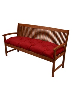 IRA Furniture IRA Furniture Bench Pad Flair Comfortable Cushion 100x50cm Red Swing or 2 Seater Garden Bench Cushion 