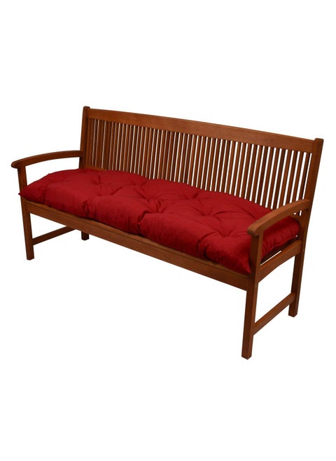 IRA Furniture Bench Pad Flair Comfortable Cushion 100x50cm Red Swing or 2 Seater Garden Bench Cushion