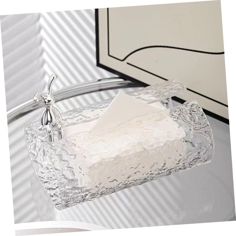 Cute Rabbit Napkin Dispenser Decorative Tissue Box Holder for Kitchen Home Office - Image 5