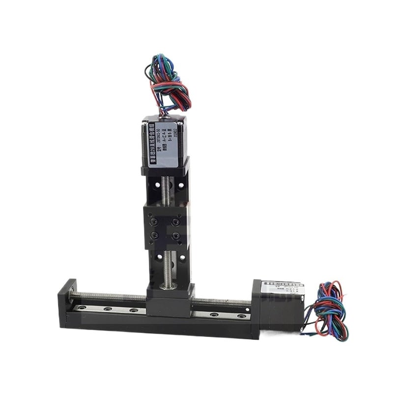 Sliding Table 50/100/150/200mm for Linear Rail Guide with Nema11 28mm Stepper Motor for 3D Printer(Effective Stroke 50,1mm Pitch) - Image 5