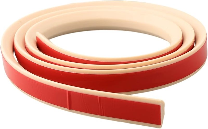 Khaki 200cm Flexible Silicone Shower Water Barrier Strip 30mm Height Wet Dry Area Divider - Image 3