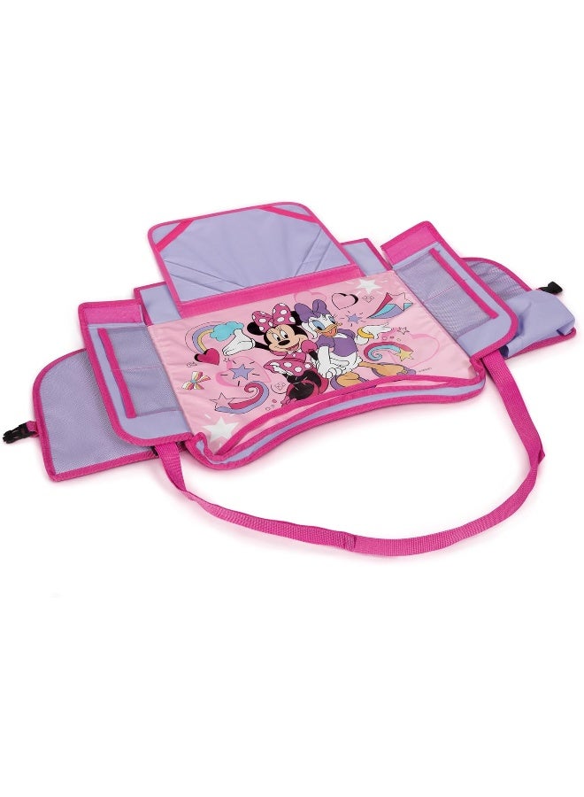 Minnie Mouse Kids Travel Tray for Toddler, Car Seat Tray for Roadtrip Essentials & Activities - Image 4