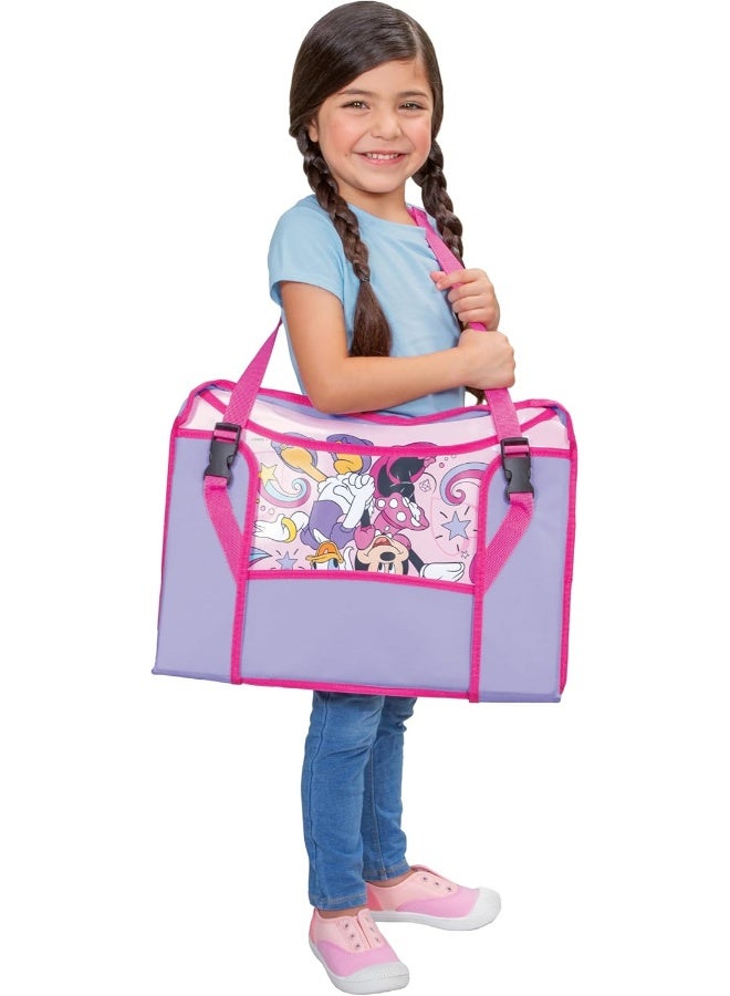 Minnie Mouse Kids Travel Tray for Toddler, Car Seat Tray for Roadtrip Essentials & Activities - Image 2