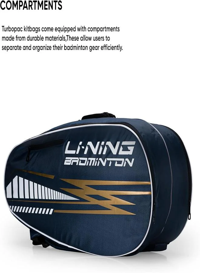 Li-Ning  Li-Ning PaceCraft Double Zipper Polyester Badminton Kit Bag  | Best Price UAE