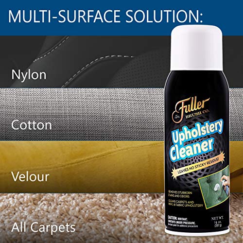 Fuller Brush Upholstery Cleaner - Multi Surface Solution - Rich Foaming Formula Penetrates and Removes Stubborn Stains Eliminates Odors Renews and Restores Surfaces Perfect for Carpets Seats and More - Image 2
