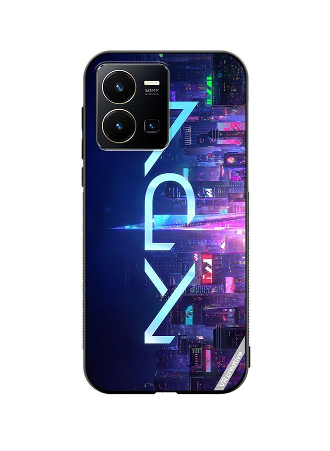 Protective Case Cover For Vivo Y35 Kda-League-Oflegends Design Multicolour