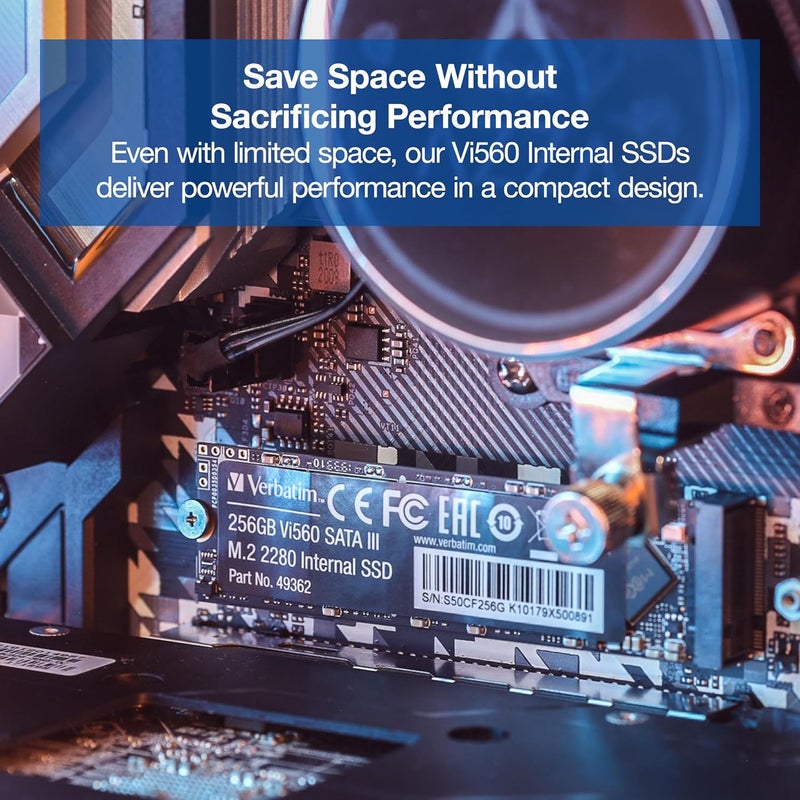 Vi560 S3 SSD Internal SSD with 256GB Data Storage Solid State Drive with SATA III M.2 2280 and 3D NAND Technology Black Ideal for Notebook and Ultrabook - Image 4