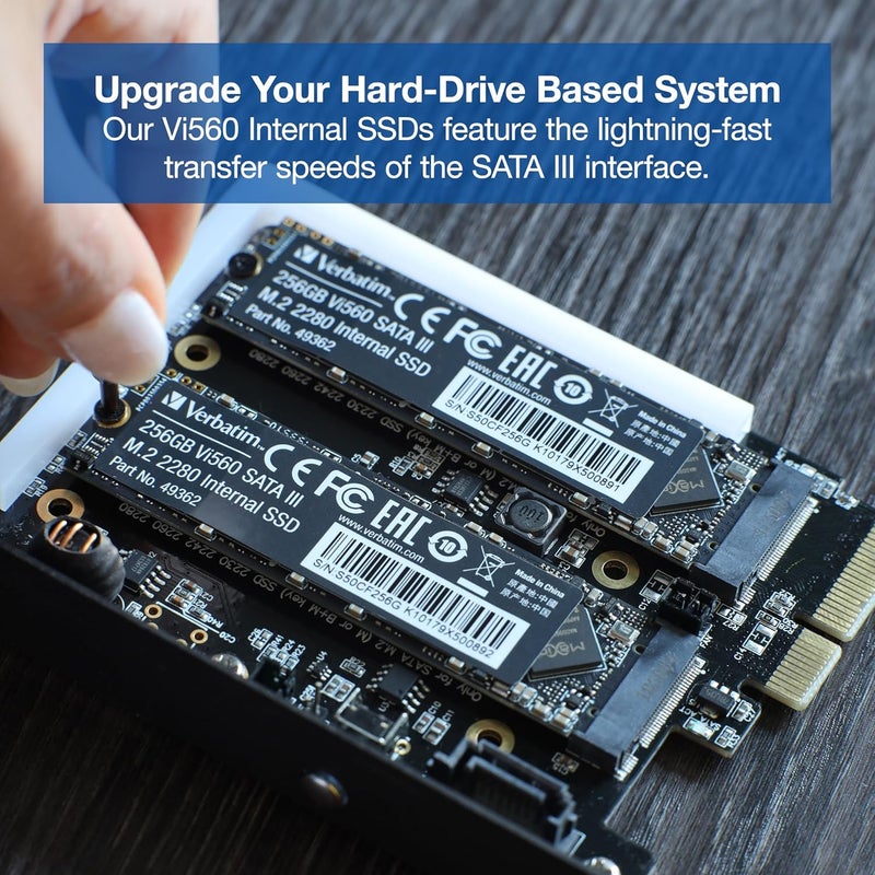 Vi560 S3 SSD Internal SSD with 256GB Data Storage Solid State Drive with SATA III M.2 2280 and 3D NAND Technology Black Ideal for Notebook and Ultrabook - Image 3