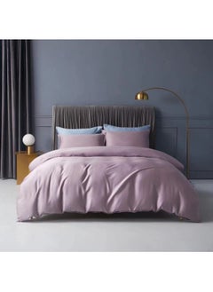 LIMOS Bed Sheet 100% Tencel Lyocell Set 4PC Flat Sheet 1 Fitted Sheet 2 Pillowcases (Lilac)  - Image 2